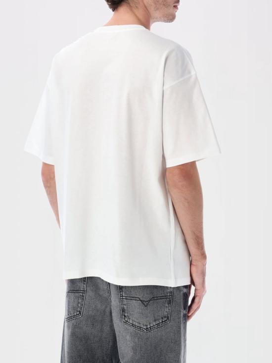 26SS 디젤 반팔 티셔츠 A215620PLAT 100 White - DIESEL