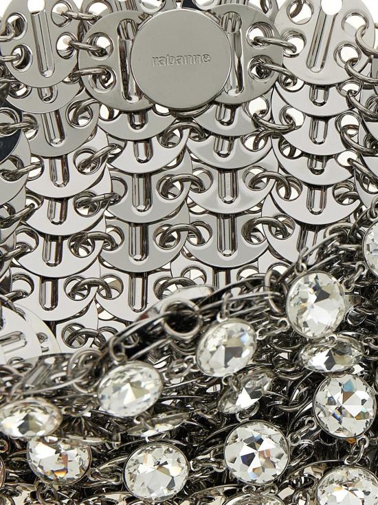 26SS 파코라반 토트백 24HSS0127STR007 P040 Silver - PACO RABANNE