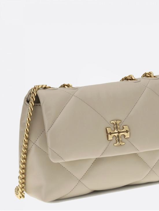 26SS 토리버치 스몰 키라 다이아몬드 퀼트 컨버터블 숄더백 154706 251 Grey - TORY BURCH