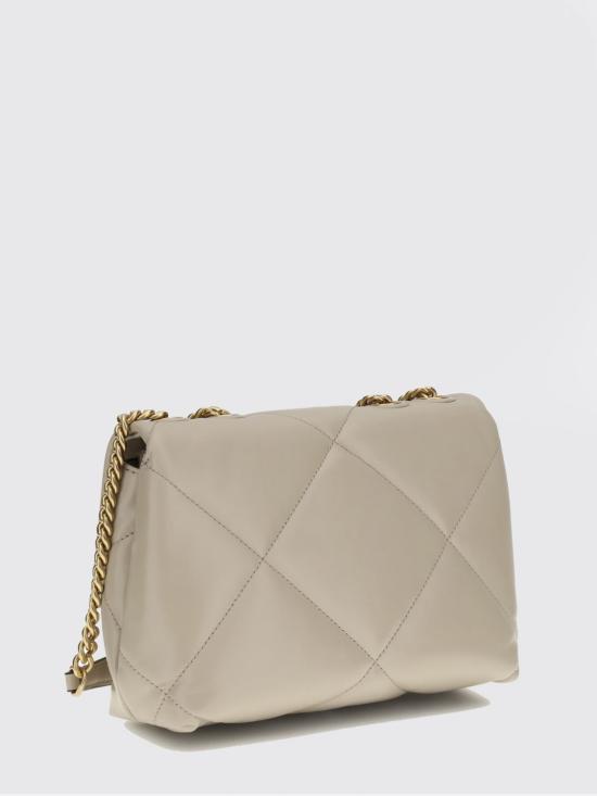 26SS 토리버치 스몰 키라 다이아몬드 퀼트 컨버터블 숄더백 154706 251 Grey - TORY BURCH