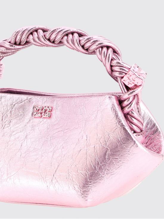 26SS 가니 메탈릭 미니 부백 B210003011036 499 Pink - GANNI
