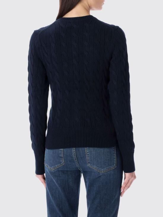 26SS 폴로 랄프로렌 폴로 자수 케이블 니트 가디건 211971868 008 Navy - POLO RALPH LAUREN