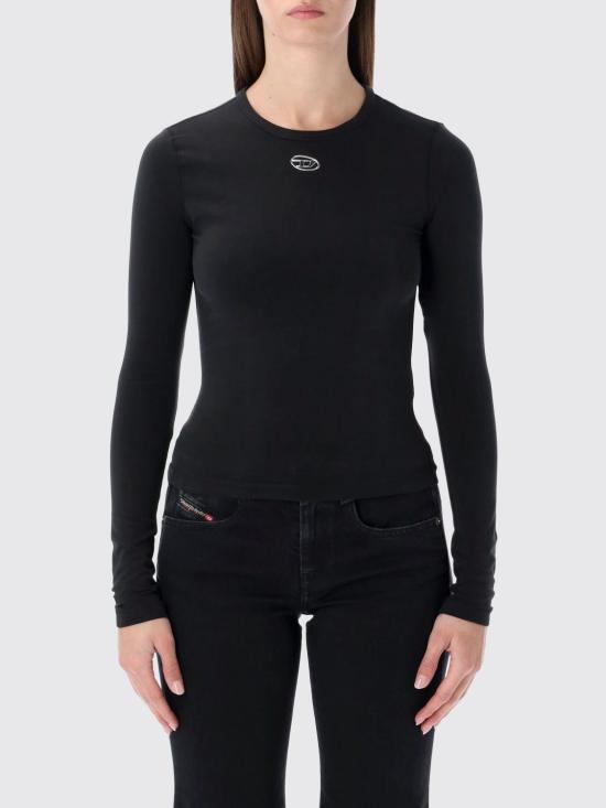 26SS 디젤 반팔 티셔츠 A199160AHQH 900 Black