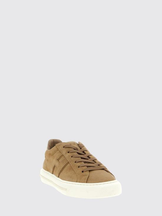 26SS 호간 레벨 스니커즈 HXM6910FU10UHO 0ZCP Brown - HOGAN