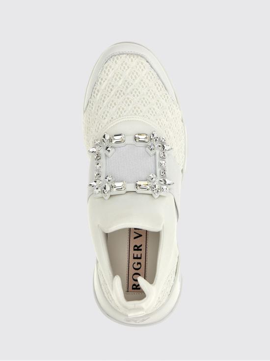 26SS 로저비비에 비브 런 스니커즈 RVW50624180KOT B001 White - ROGER VIVIER