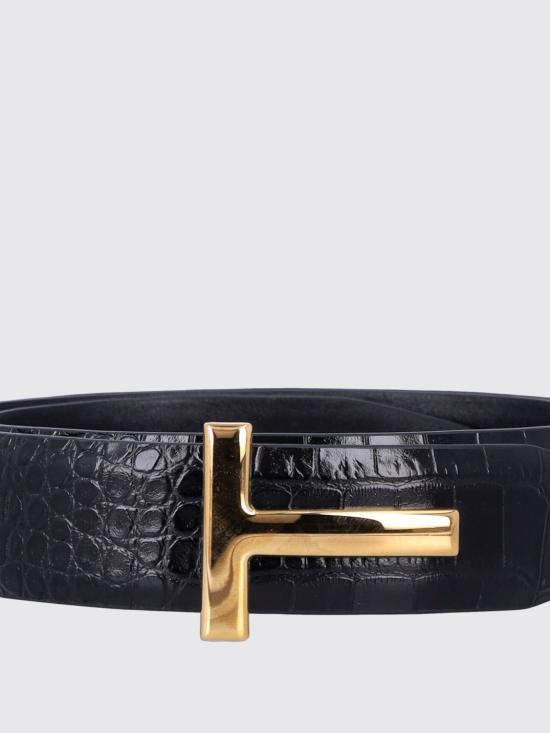 26SS 톰포드 가죽 벨트 TB224LCL2439G NAA Black - TOMFORD