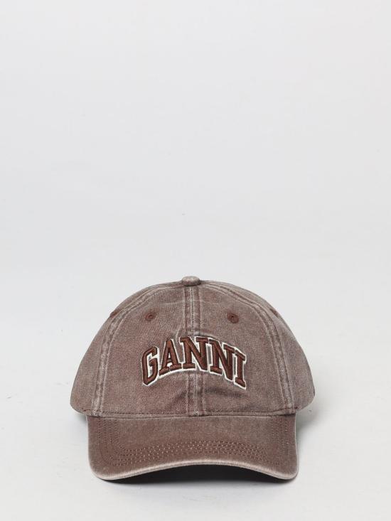 26SS 가니 볼캡 B3020105 00B Brown - GANNI