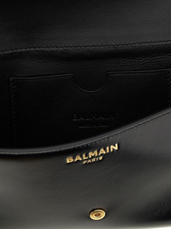 26SS 발망 지갑 GN1ON259LMTE 0PA Black - BALMAIN
