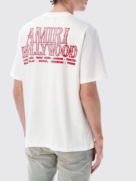 26SS 아미리 반팔 티셔츠 AMTOJR1035 127 Ivory - AMIRI