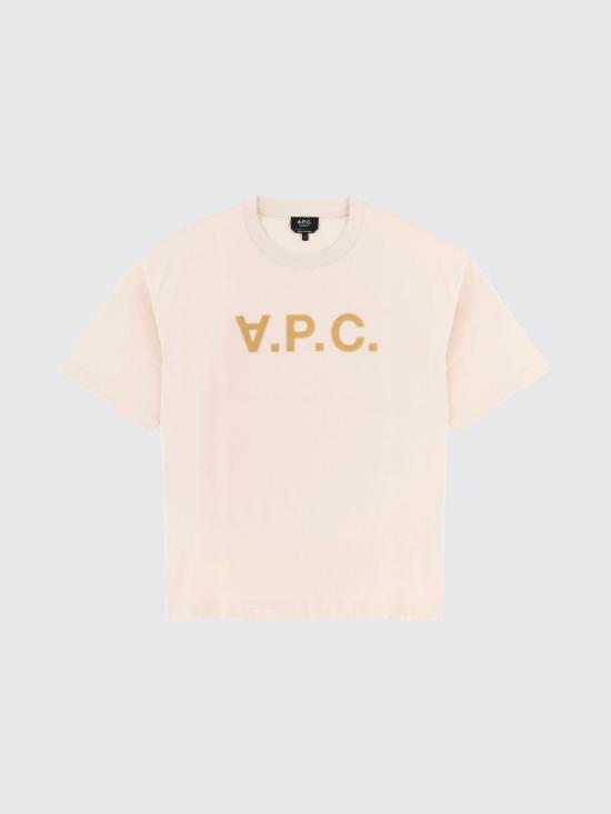 26SS 아페쎄 오버사이즈 그랜드 VPC 티셔츠 COHLRM26385 AAD Beige - A.P.C.