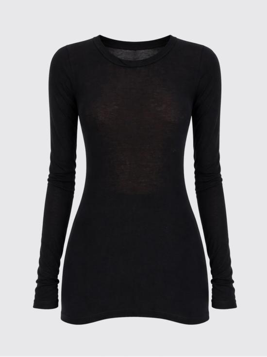 26SS 릭 오웬스 반팔 티셔츠 RP01F6202MR 09 Black - RICK OWENS