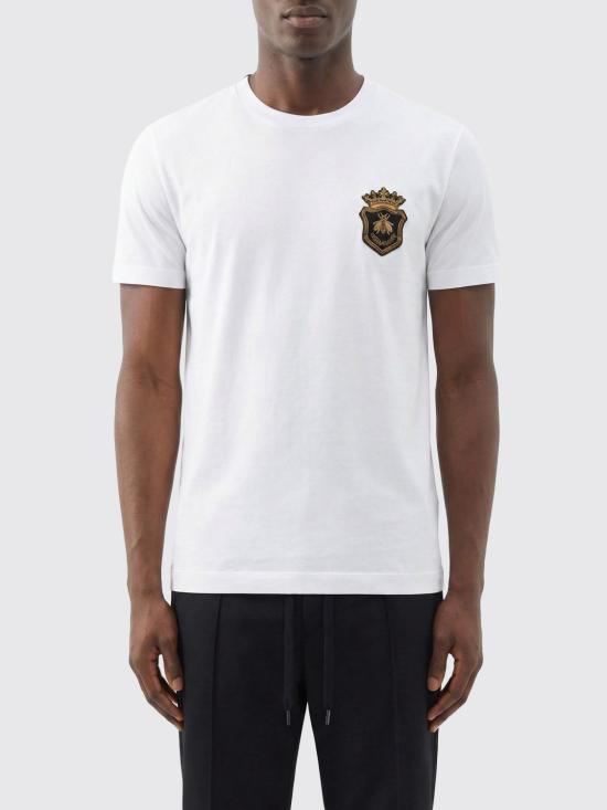 26SS 돌체앤가바나 반팔 티셔츠 G8PT1ZG7PZU W0800 White