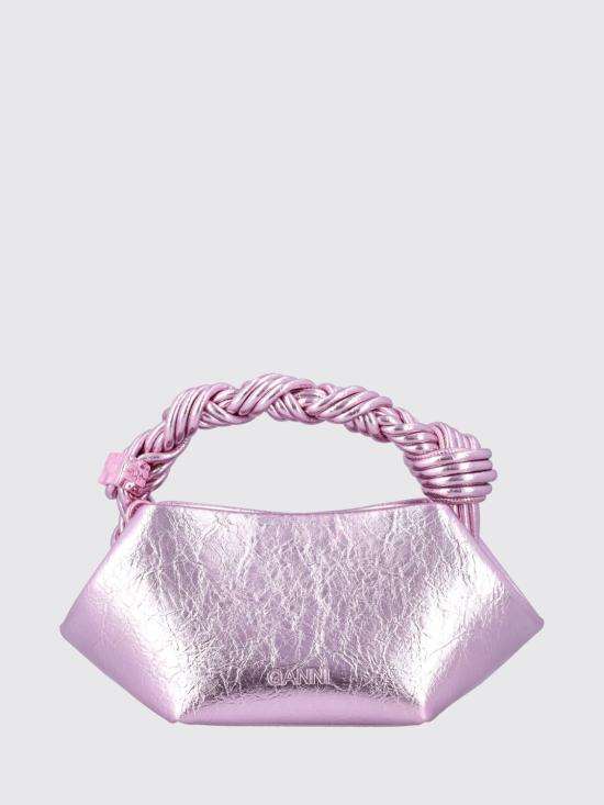 26SS 가니 메탈릭 미니 부백 B210003011036 499 Silver - GANNI