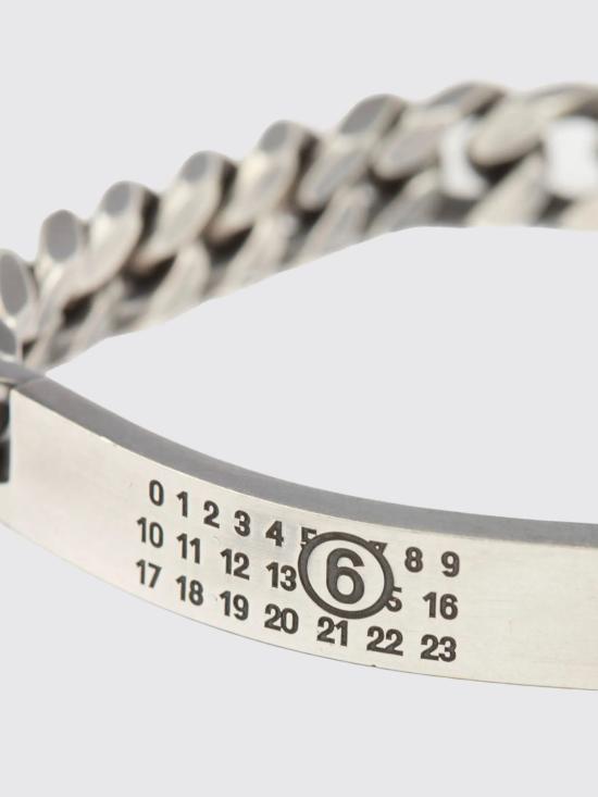 26SS MM6 메종마르지엘라 클래식 체인 브레이슬릿 SM6UY0049SV0235 954 Silver - MM6 MAISON MARGIELA