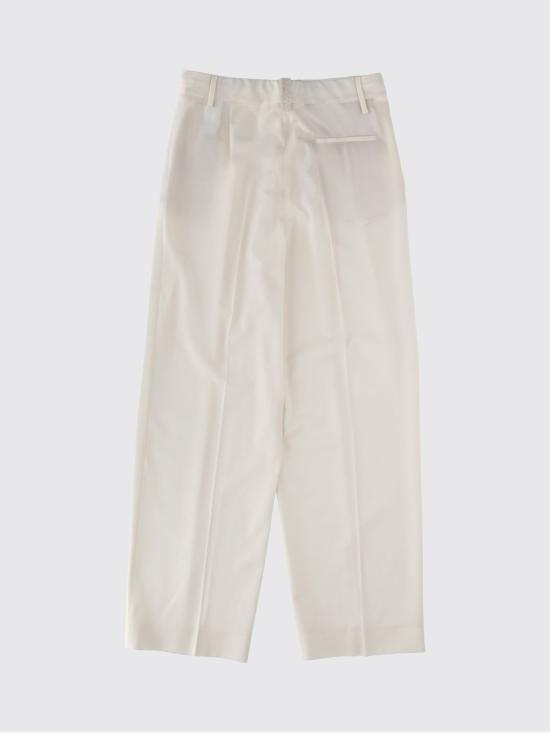 26SS 파비아나 필리피 스트레이트 팬츠 PAD266F367L763 0145 Ivory - FABIANA FILIPPI