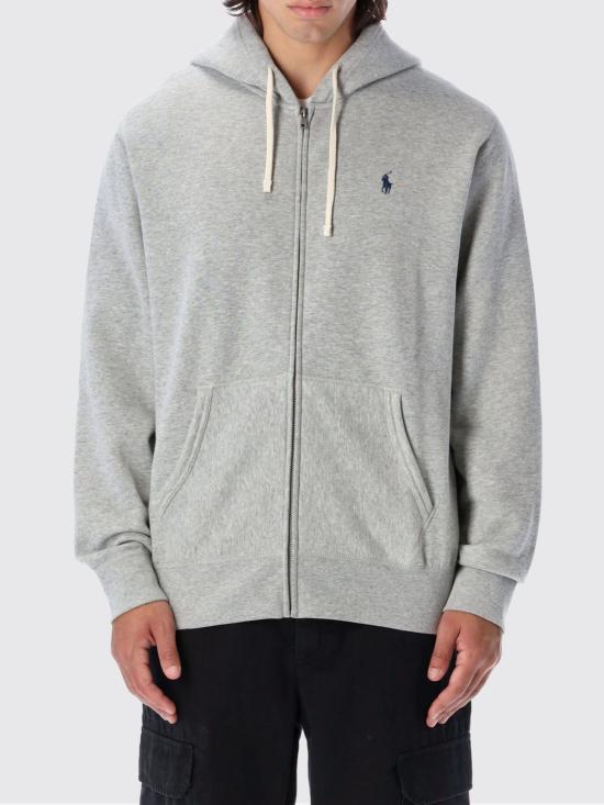 26SS 폴로 랄프로렌 긴팔 티셔츠 710813297 002 Grey