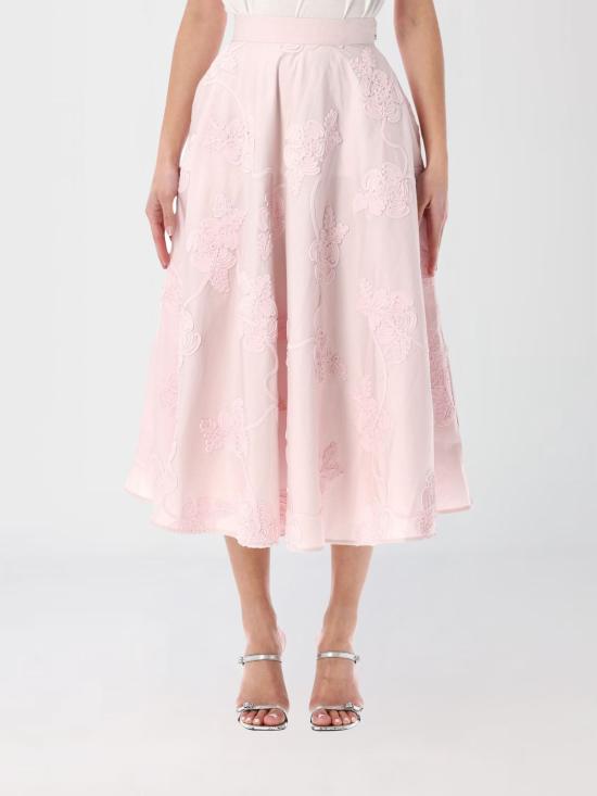 26SS 로테이트 미디 스커트 115100 1809 Pink