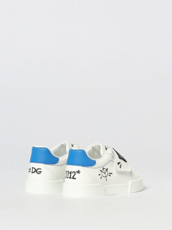 26SS [키즈] 돌체앤가바나 스니커즈 DN0233A0219 8W921 Blue - DOLCE & GABBANA