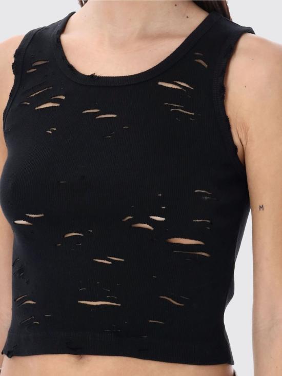 26SS 알13 민소매 티셔츠 R13WK080K001A K001A Black - R13