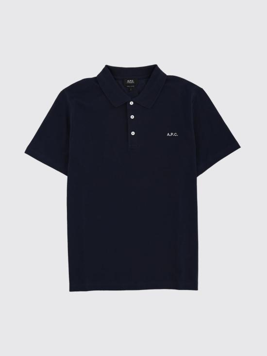 26SS 아페쎄 폴로 티셔츠 COGWZH26342 IAK Blue - A.P.C.