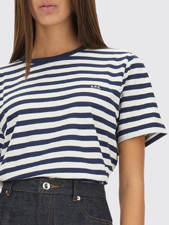 26SS 아페쎄 반팔 티셔츠 COHBZM26419 IAK Blue - A.P.C.