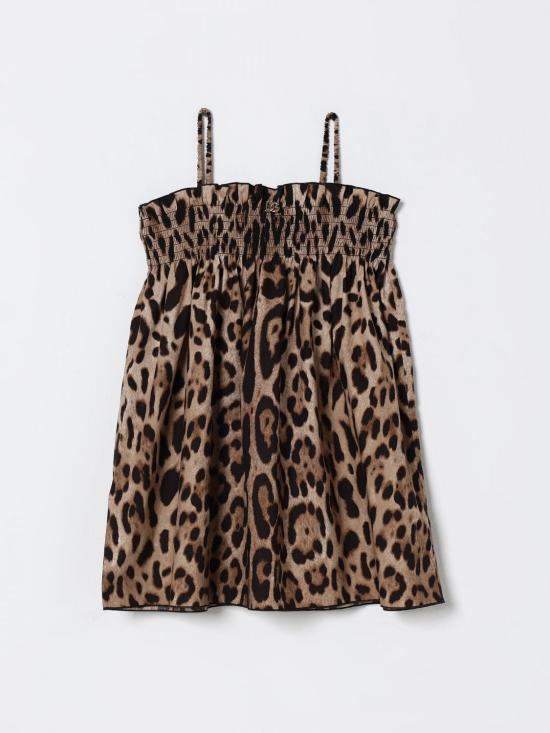 26SS [키즈] 돌체앤가바나 원피스 L53DM9HS5E3 HY13M Brown