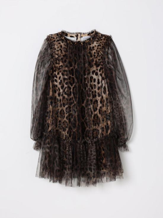 26SS [키즈] 돌체앤가바나 원피스 L54DO4HSMV5 HY13M Brown