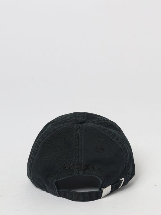 26SS 가니 로고 캔버스 볼캡 A6900 099 Black - GANNI