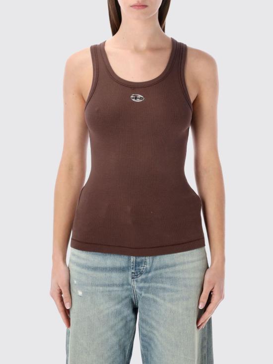 26SS 디젤 반팔 티셔츠 A199080JMBA 61J Brown