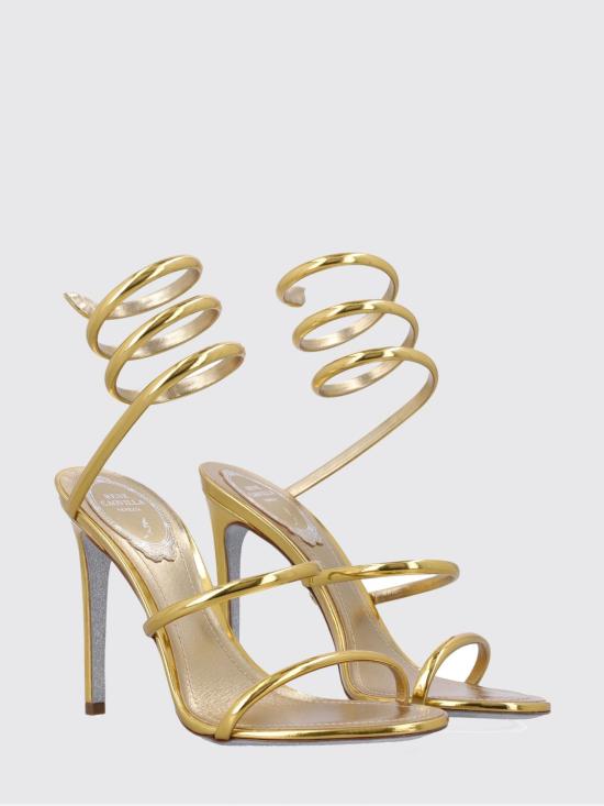 26SS 르네 카오빌라 힐/펌프스 C123511050001 L018 Gold - RENE CAOVILLA