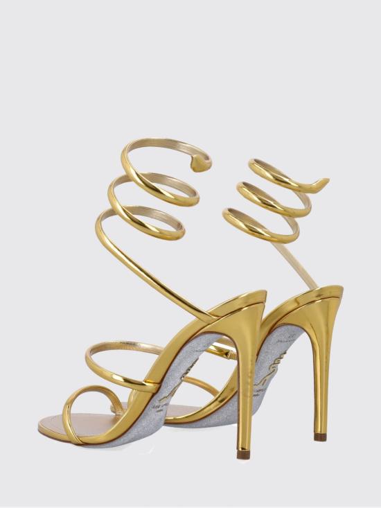 26SS 르네 카오빌라 힐/펌프스 C123511050001 L018 Gold - RENE CAOVILLA