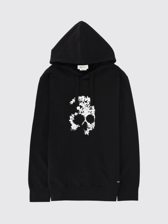 26SS 알렉산더 맥퀸 긴팔 티셔츠 862290QTAEL 0520 Black - ALEXANDER MCQUEEN