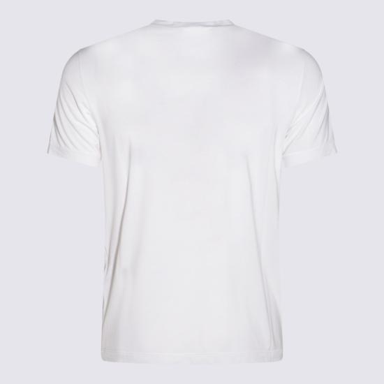 26SS 조르지오 아르마니 반팔 티셔츠 6GST56SJP4ZU090 White - GIORGIO ARMANI
