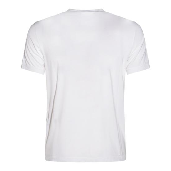 26SS 조르지오 아르마니 반팔 티셔츠 6GST56SJP4ZU090 White - GIORGIO ARMANI