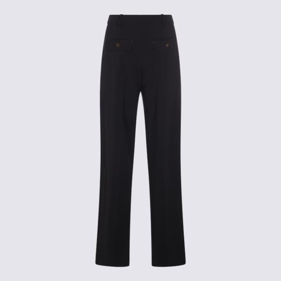 25FW 엘리자베타프랜치 스트레이트 팬츠 PA12556E2110 Black - ELISABETTA FRANCHI