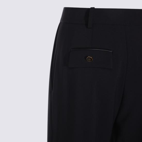 25FW 엘리자베타프랜치 스트레이트 팬츠 PA12556E2110 Black - ELISABETTA FRANCHI