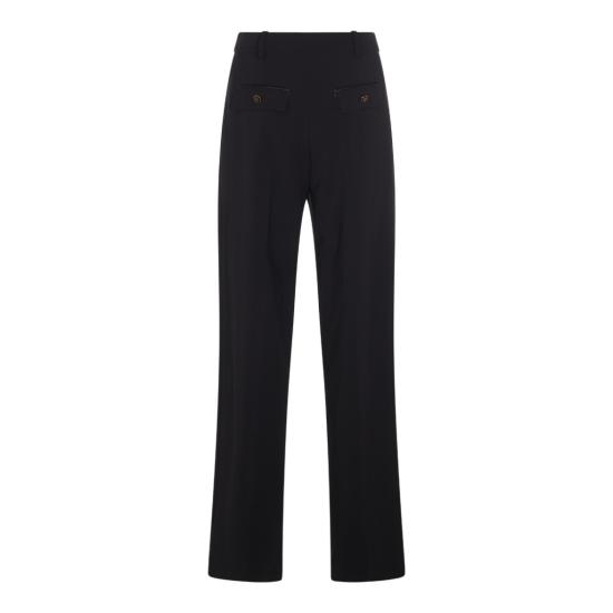 25FW 엘리자베타프랜치 스트레이트 팬츠 PA12556E2110 Black - ELISABETTA FRANCHI