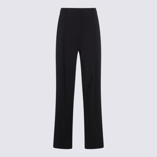 25FW 엘리자베타프랜치 스트레이트 팬츠 PA12556E2110 Black - ELISABETTA FRANCHI