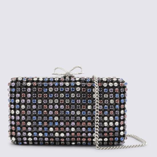 26SS 셀프 포트레이트 클러치/파우치 RS26305BMUMULTI COLOURED Grey - SELF PORTRAIT