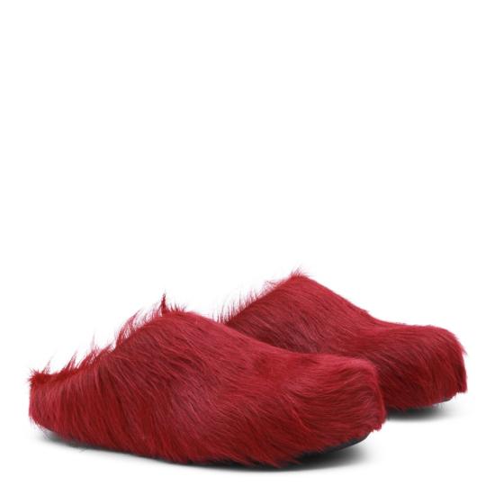 26SS 마르니 뮬/슬리퍼 SBMS004601P412200C33 Red - MARNI