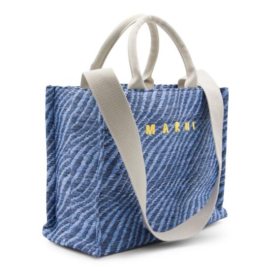 26SS 마르니 토트백 SHMP0077U7P984100B48 Blue - MARNI