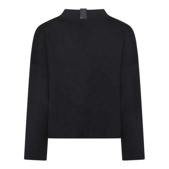 26SS 파비아나 필리피 가디건 MAD266F027L7865146 Black - FABIANA FILIPPI