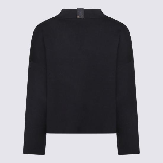 26SS 파비아나 필리피 가디건 MAD266F027L7865146 Black - FABIANA FILIPPI