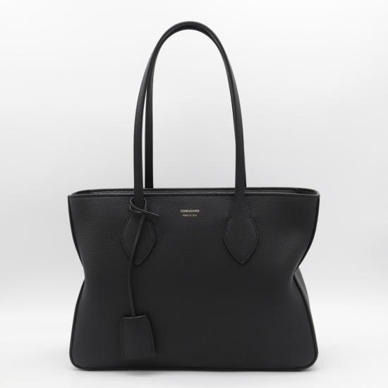 26SS 살바토레 페라가모 토트백 779343219861001 Black - SALVATORE FERRAGAMO