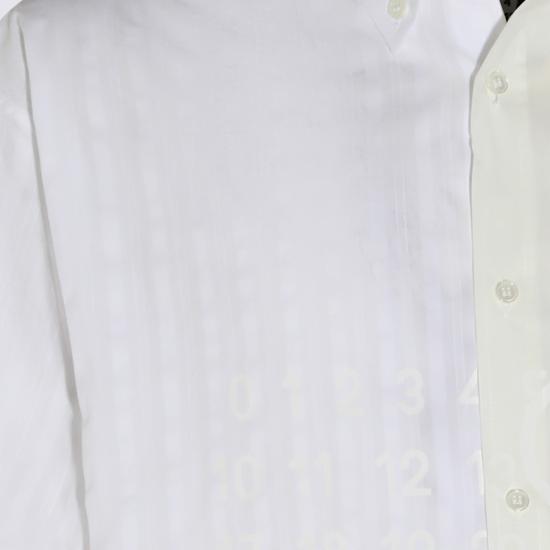 26SS MM6 메종마르지엘라 반팔 셔츠 SH0DR0007MTN135961 White - MM6 MAISON MARGIELA