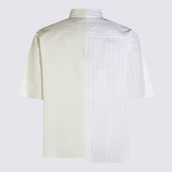 26SS MM6 메종마르지엘라 반팔 셔츠 SH0DR0007MTN135961 White - MM6 MAISON MARGIELA