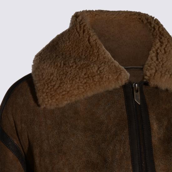 25FW 살바토레 산토로 무스탕 W25SANTD49028DCAMEL Brown - SALVATORE SANTORO