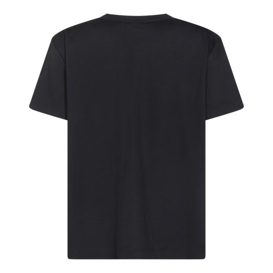 26SS 파비아나 필리피 반팔 티셔츠 JED266F155L7725146 Black - FABIANA FILIPPI