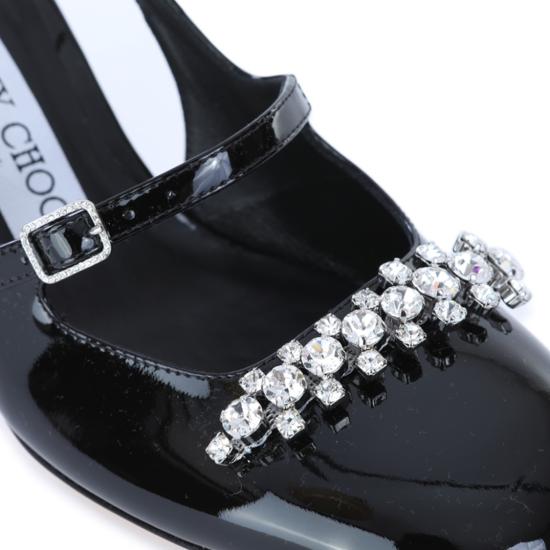 25FW 지미추 힐/펌프스 BELINDASB70PAT010003 Black - JIMMY CHOO