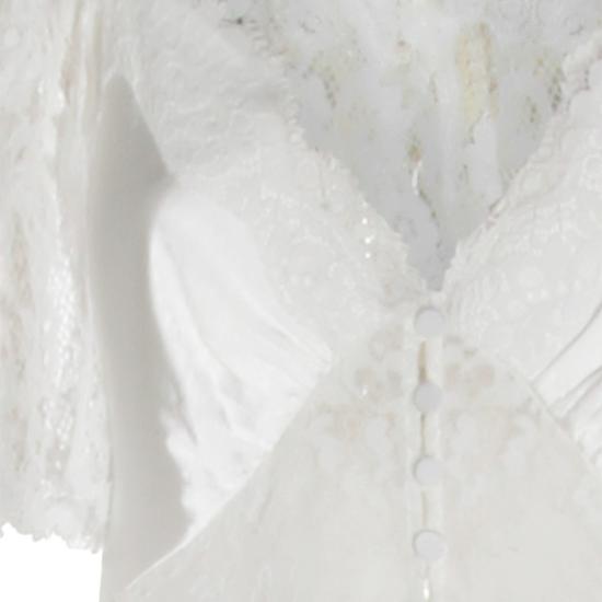 26SS 셀프 포트레이트 롱 원피스 RS26176XAWWHITE White - SELF PORTRAIT